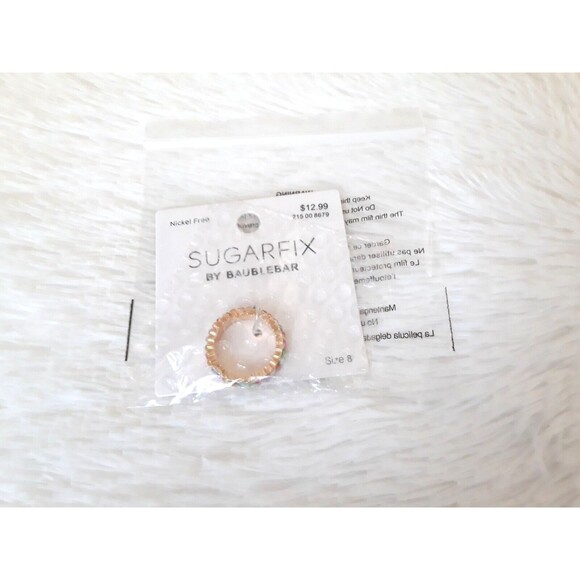 SUGAR FIX "Rainbow Crystal" Statement Ring (Nickel Free) NEW!!! - Picture 4 of 6